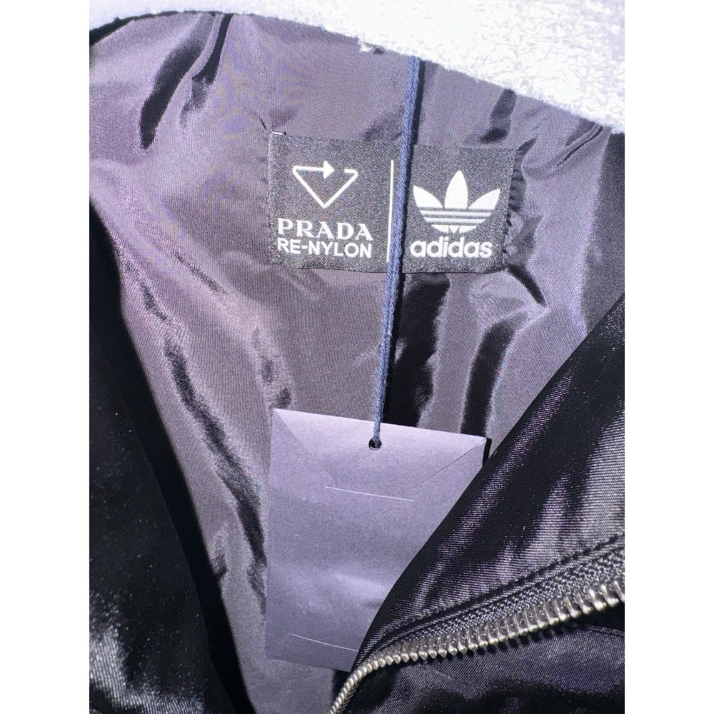 ADIDAS for PRADA RE-NYLON TRACK FULL ZIP JACKET BLACK MEN'S SIZE XS 42 New - Picture 7 of 10